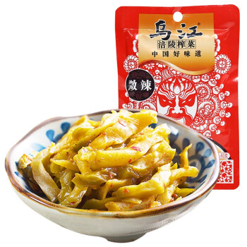 乌江 微辣榨菜【微辣】下饭菜/酱腌菜 (2袋装) 2x80g